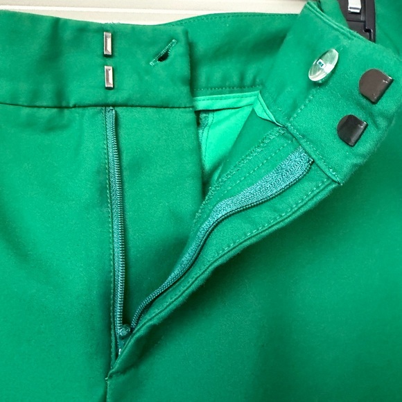 Eloquii Vibrant Green Straight Leg Pants - Picture 6 of 11